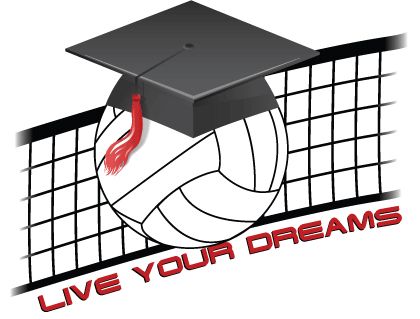 Large selection of free colorful volleyball graphics. Large