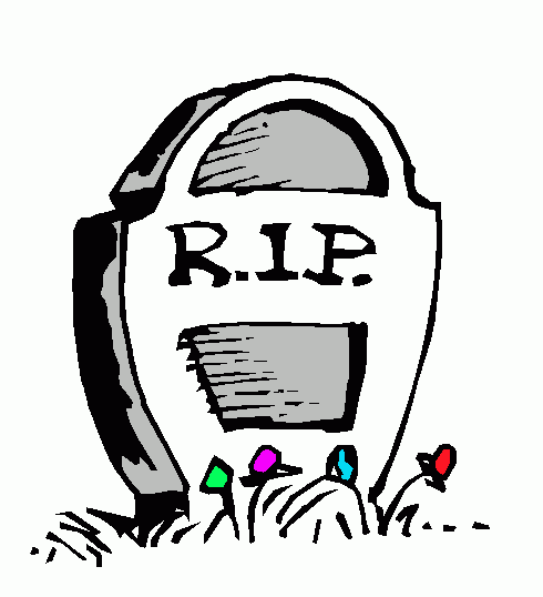 Death of a cat clipart