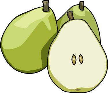 Download Fruit Clip Art ~ Free Clipart of Fruits: Apple, Bananna