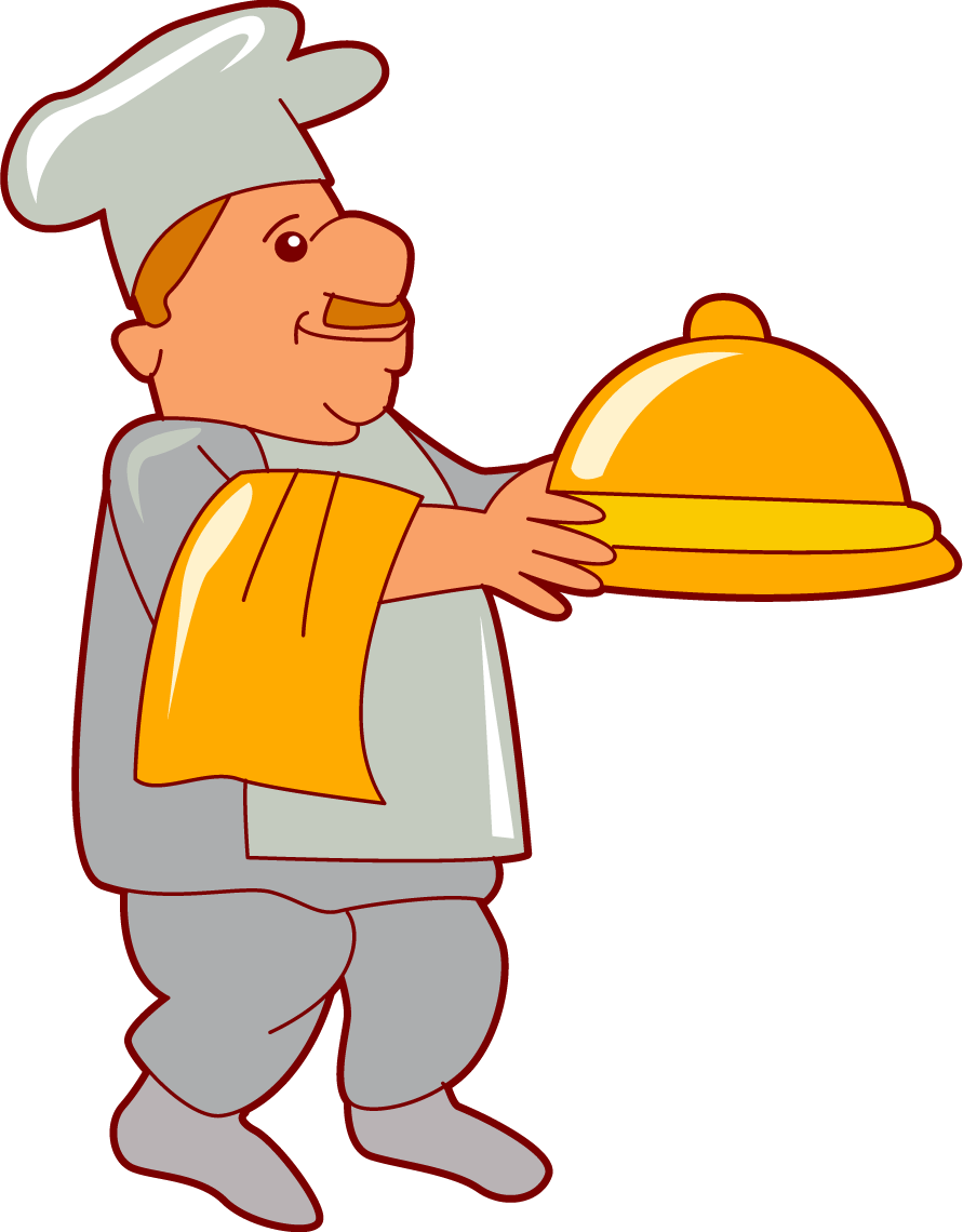 girl cook clipart png