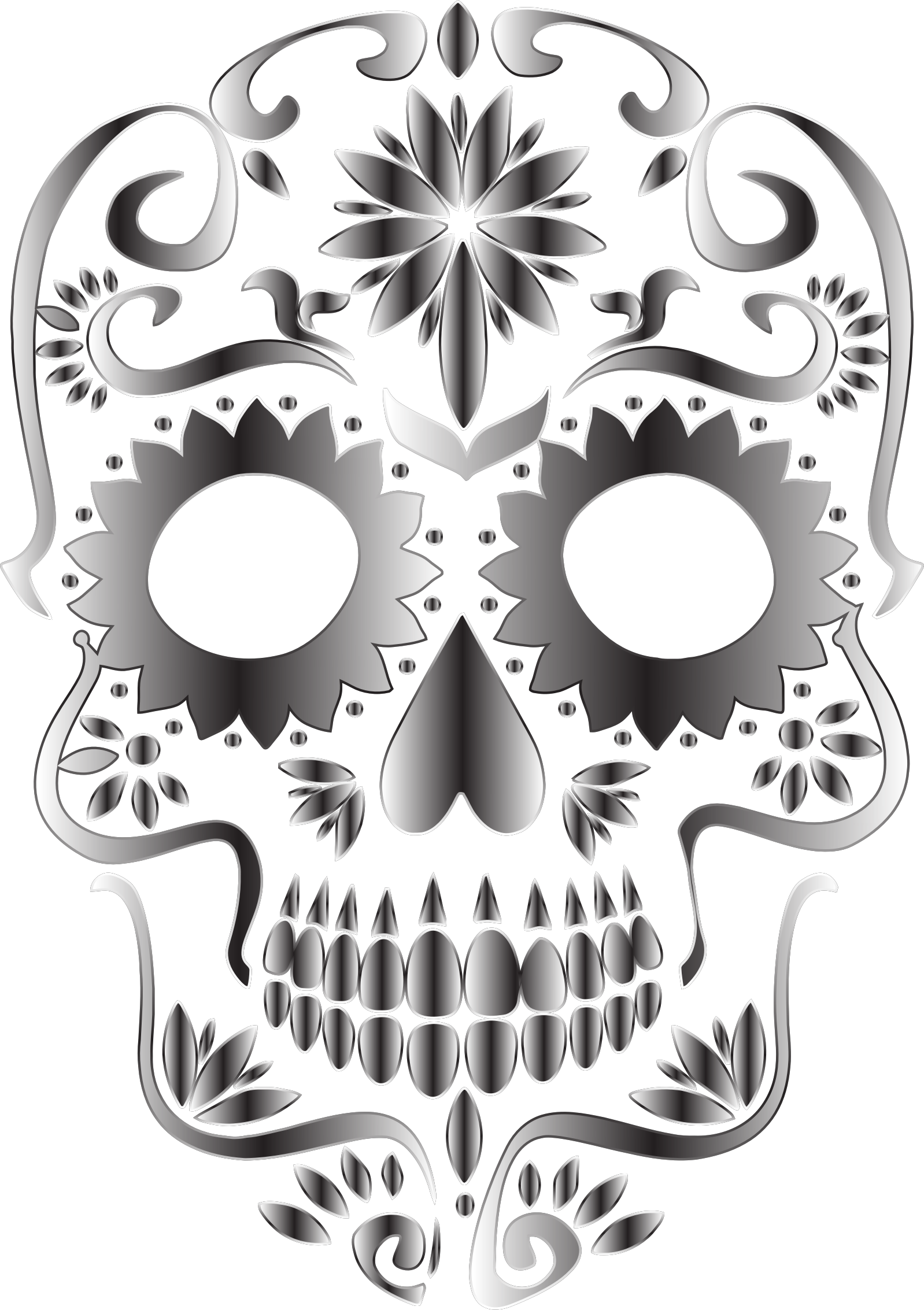 Free Skull Silhouette Cliparts, Download Free Clip Art, Free Clip Art