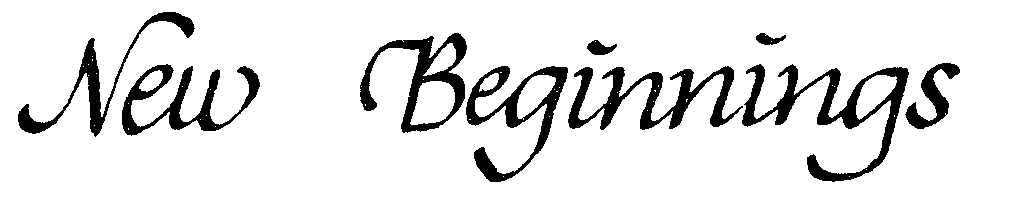 new beginnings clipart