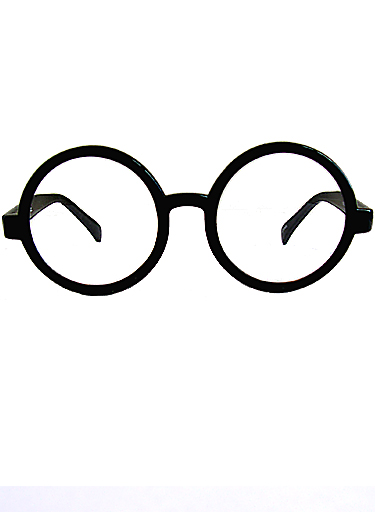 Round glasses frames clipart