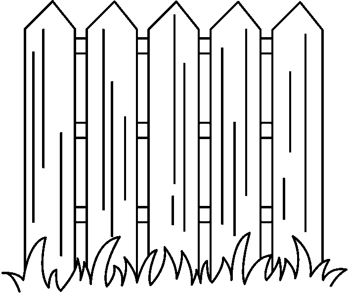 Horse Fence Clipart 