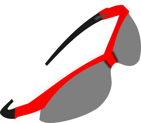 Mini Red Sunglasses Clip Art at Clker
