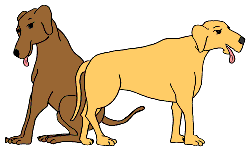 3 dogs clipart free