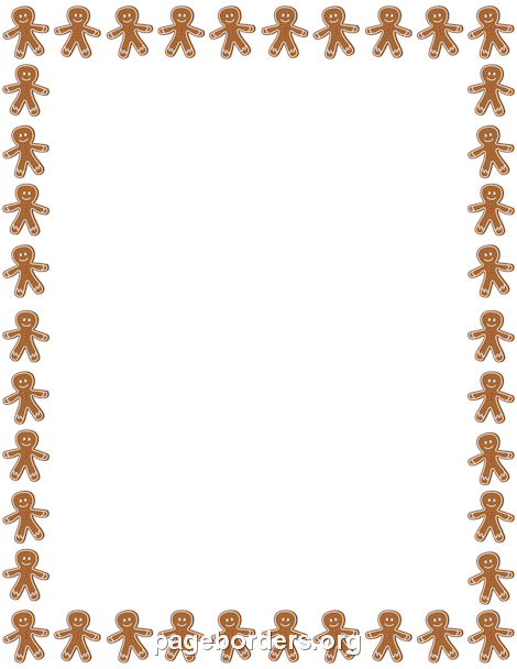 Free Gingerbread Man Clipart Pictures