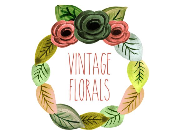 Watercolors, Wreaths and Floral