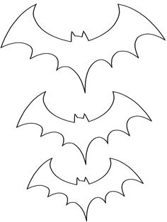 Bats, Stencils and Halloween stencils