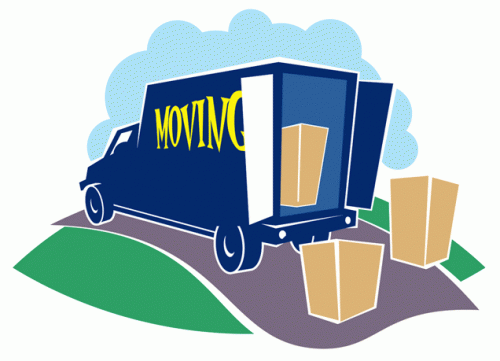 Moving van clip art