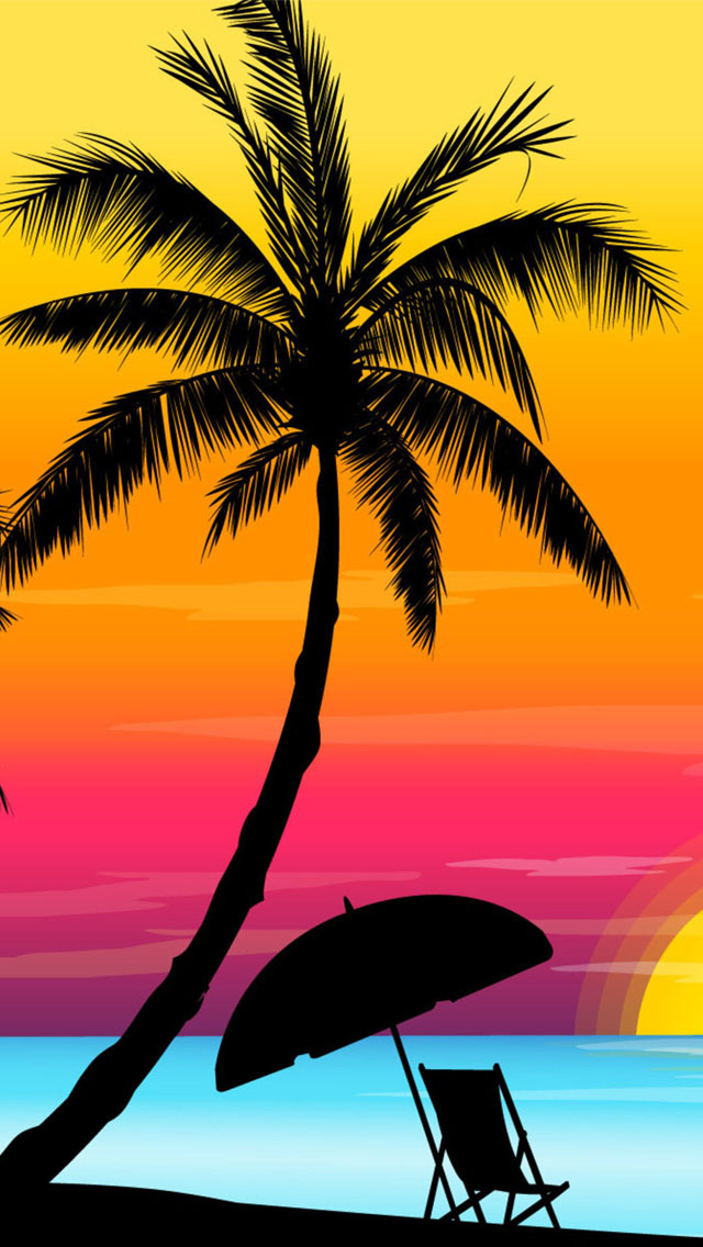 Beach Sunset Clipart Beach Sunset Silhouette