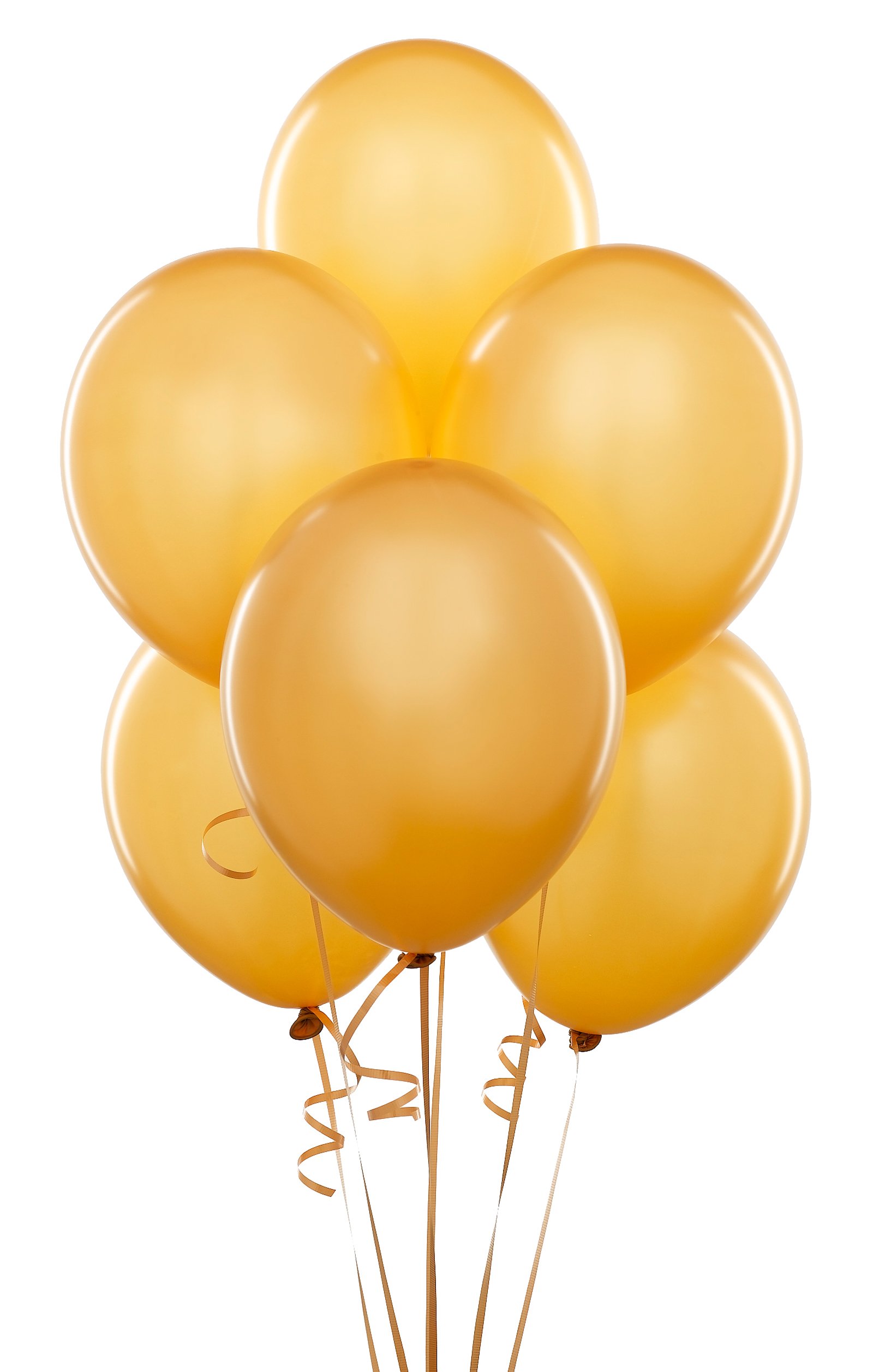 Balloons clipart green and gold