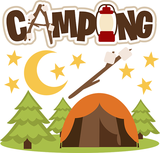 Cute camp clipart free