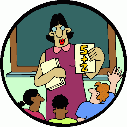 Math Teacher Clipart