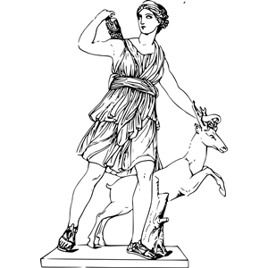 Artemis clipart, cliparts of Artemis free download