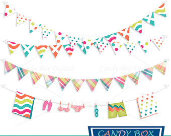 Items similar to Summer Clipart, Beach Clipart, Vacation Clipart