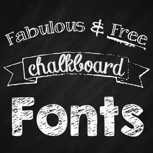 Awesome Free Dingbat Fonts for Chalkboards