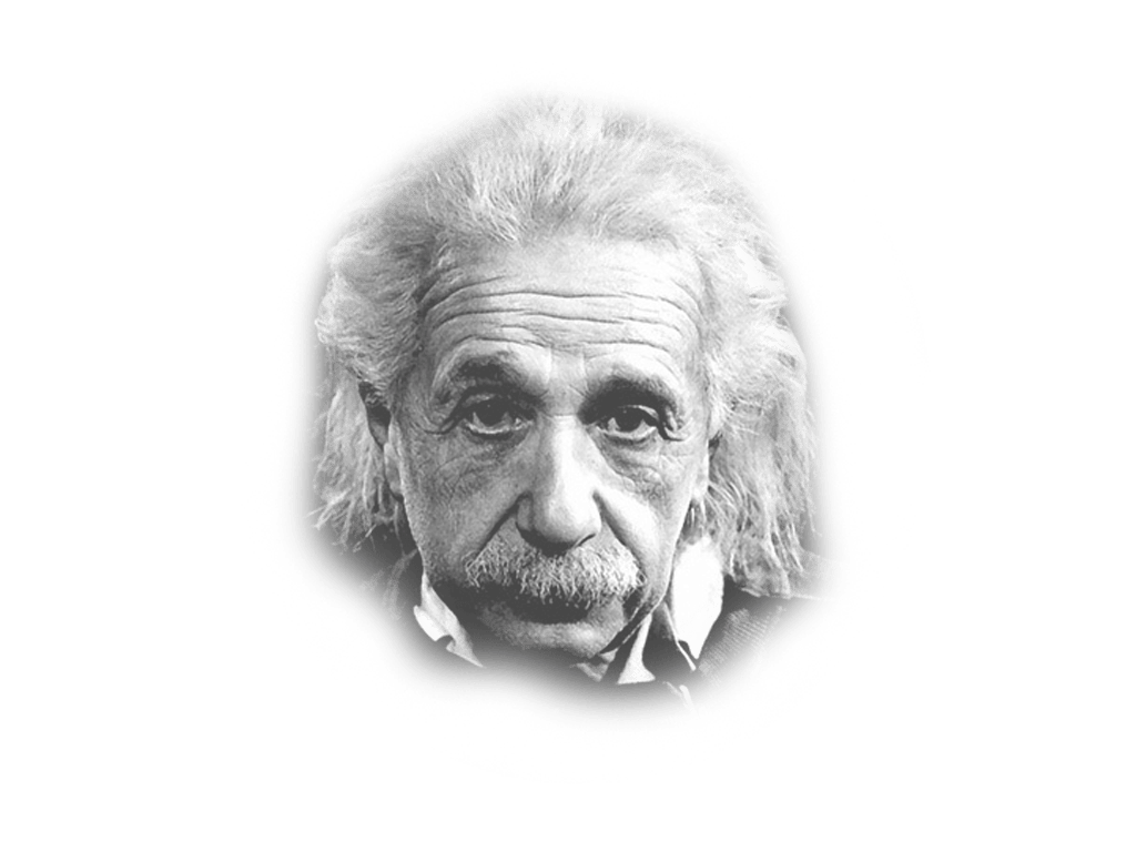Albert Einstein Hair transparent PNG
