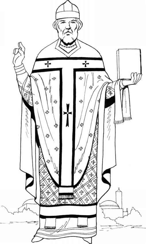 Byzantine Priest Medieval Age