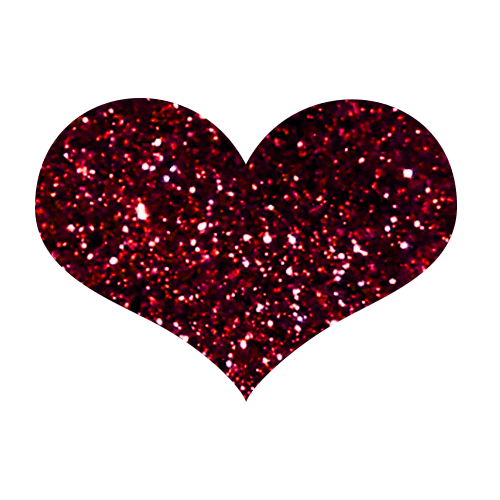 free glitter heart clipart - photo #5