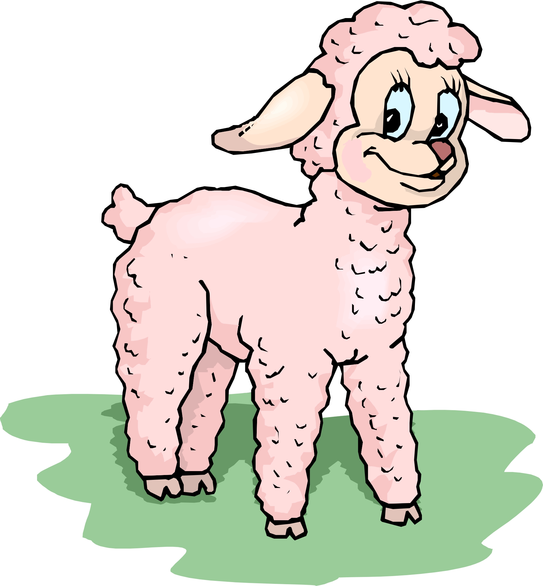 Lamb Cartoon Image