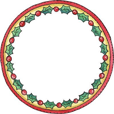 Christmas Circle Cliparts | Free Download Clip Art | Free Clip Art | on