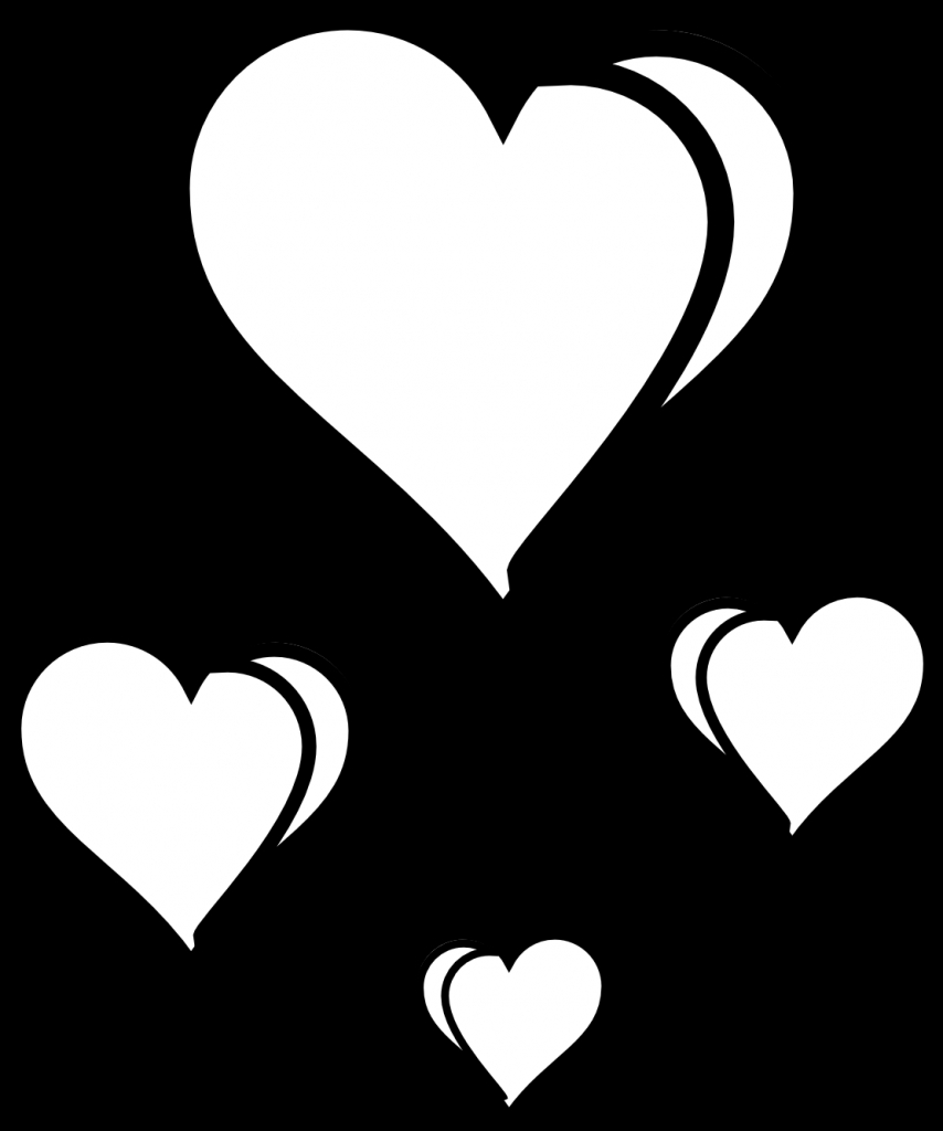 Heart Silhouette Clip Art Clipartco With Heart Silhouette Clip