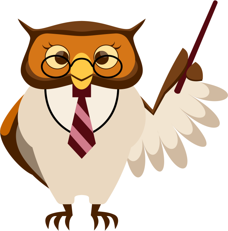 Owl Teacher With Book And Teacher Owl Clipart Teacher Owl Clip Art