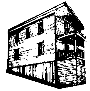 Old building clipart