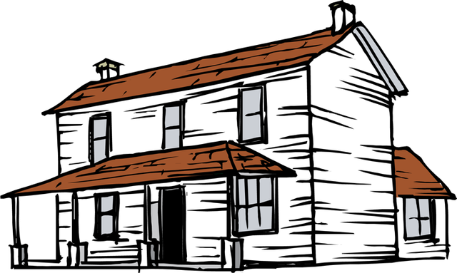 Old House Clipart