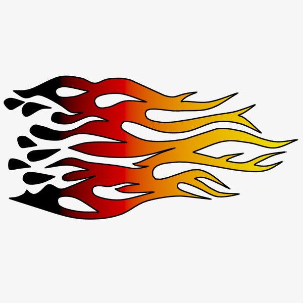 free tribal flame clipart