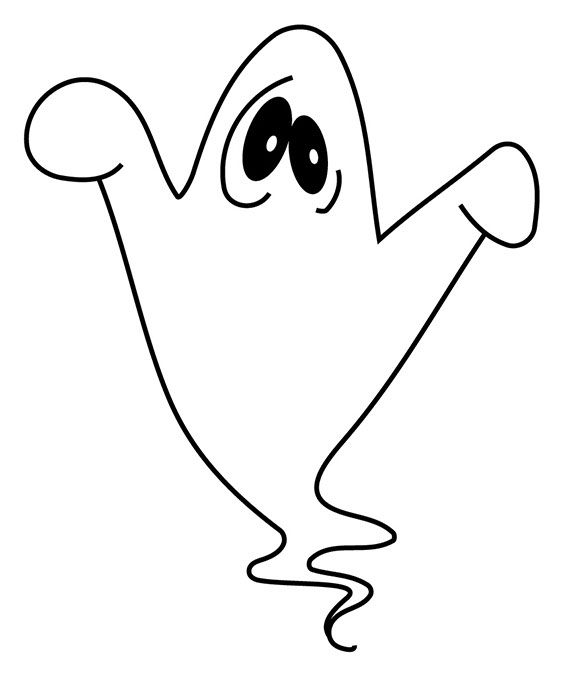 Printable Ghost Clipart Free