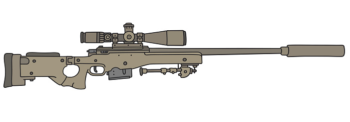 Rifle Clip Art, Vector Image  Illustrations