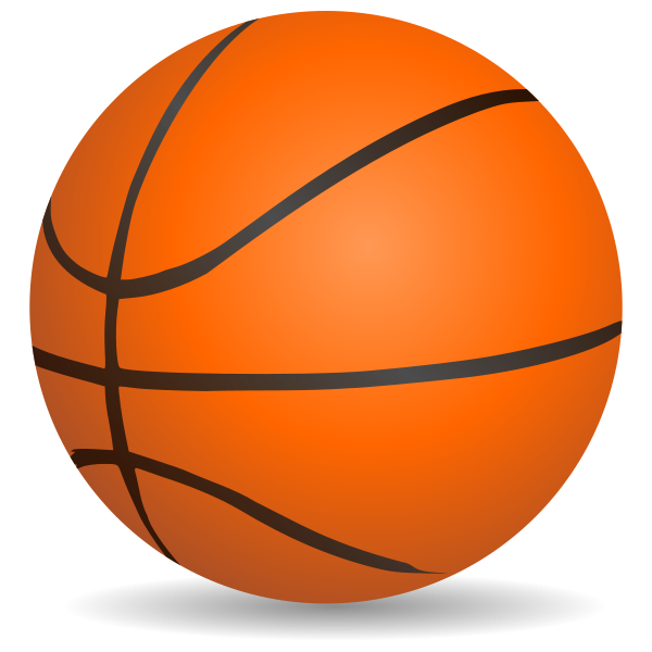 Basketball court clipart transparent background