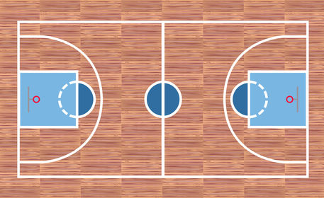 cartoon basketball court floor - Clip Art Library