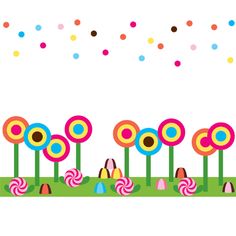 Candy Land Theme Clipart