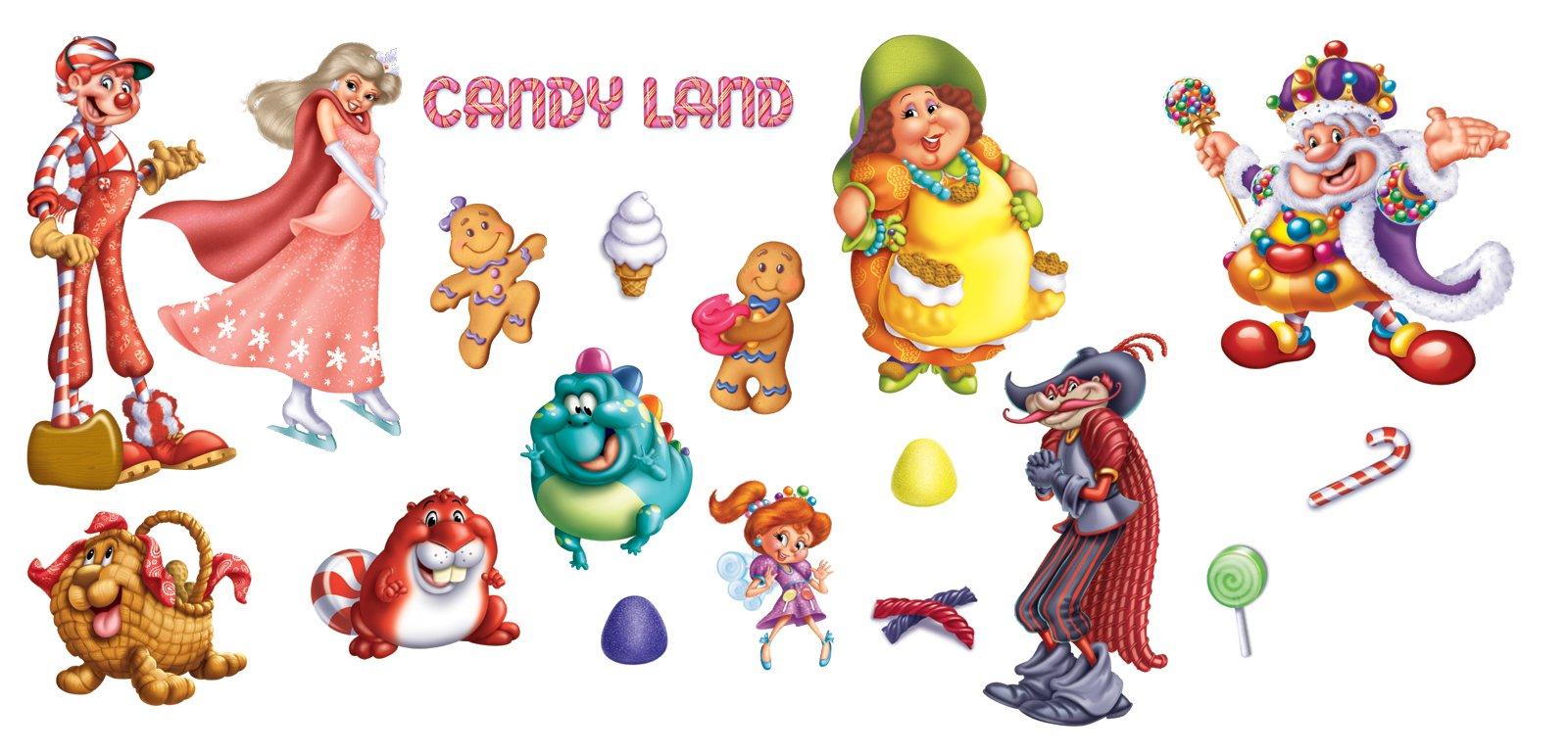 candyland characters Clip Art Library