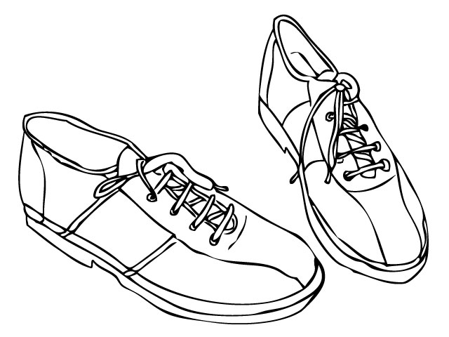 Outline Of Shoe