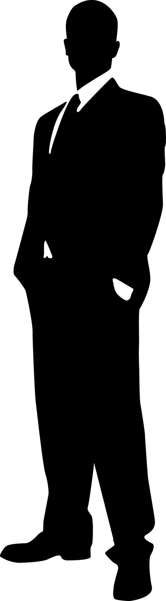 Hot guy clipart silhouette