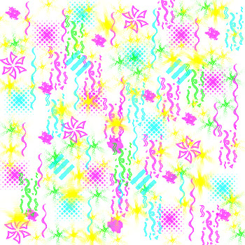 Confetti Pattern Clip Art Background