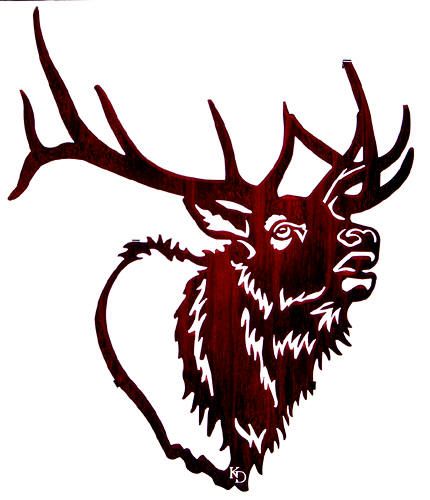 Elk Head Clip Art