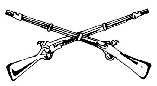 Crossed Rifles Clipart