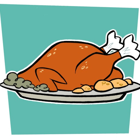 Free clipart christmas lunch