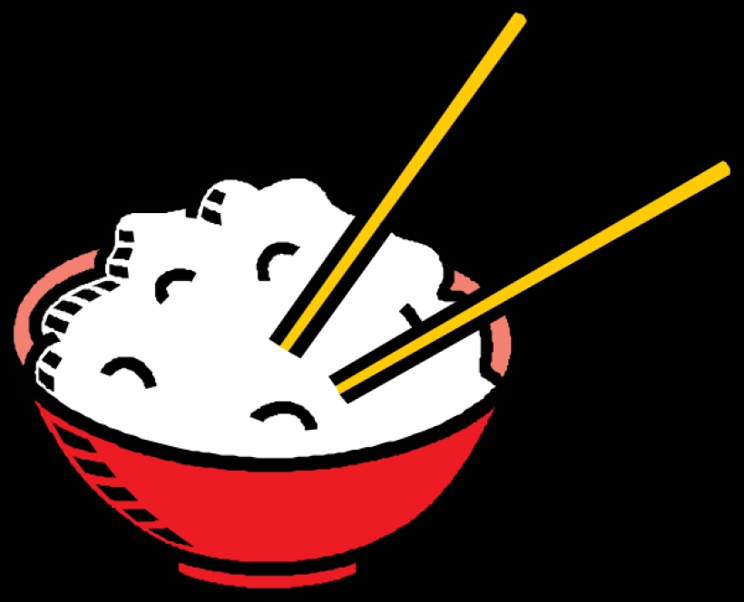 cartoon rice bowl - Clip Art Library