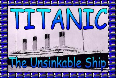 Titanic cliparts