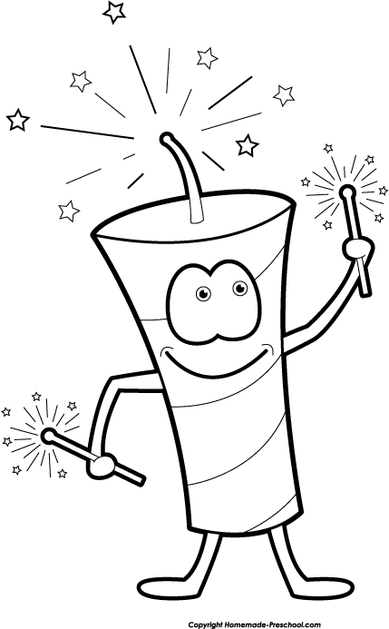 Free Fireworks Clipart
