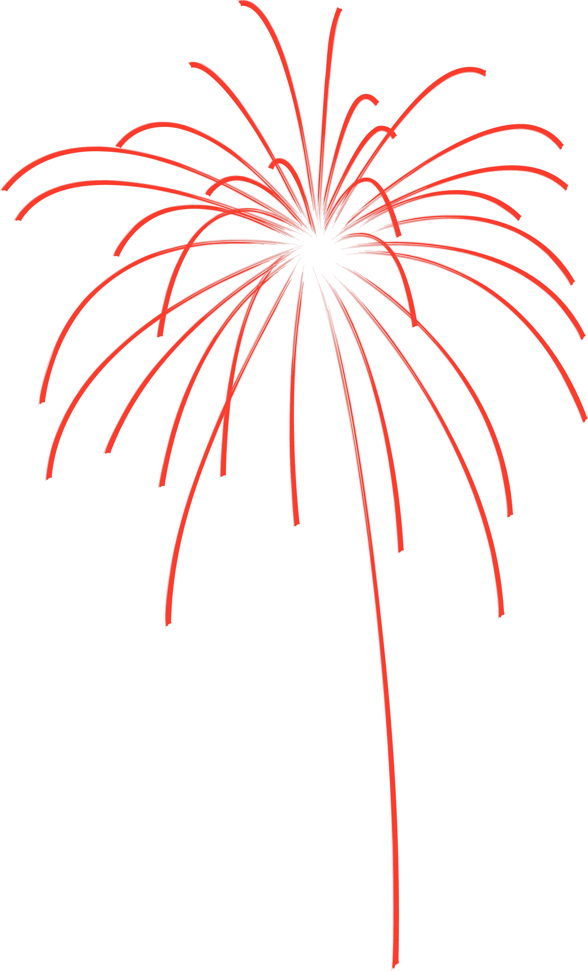 Fireworks clipart black and white free 2