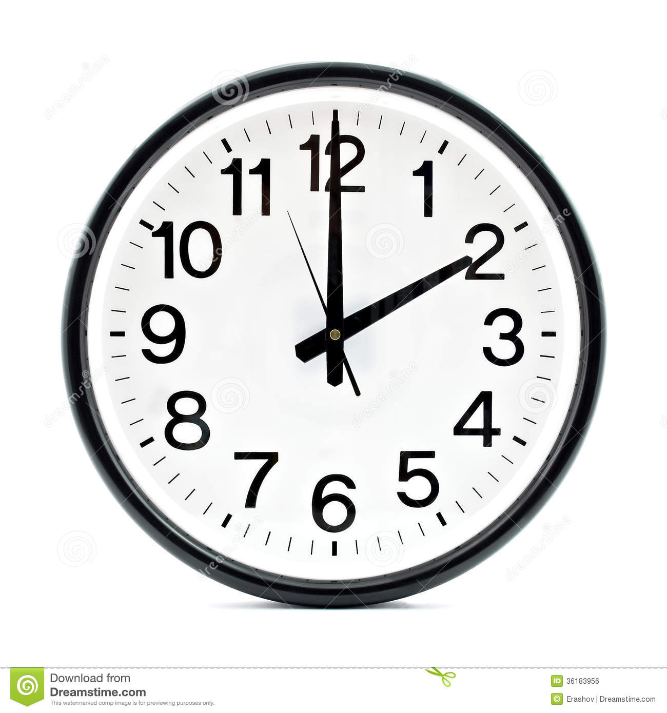 Watch clock clipart