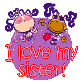 love you animated gif sister - Clip Art Library