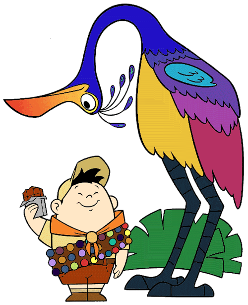 russell and kevin clip art pixar up